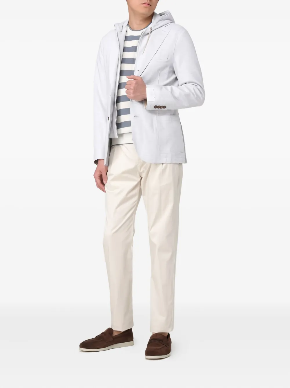 Eleventy drawstring trousers - Beige