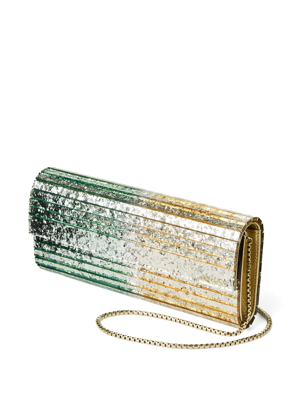 Jimmy Choo Sweetie kleine clutch Goud