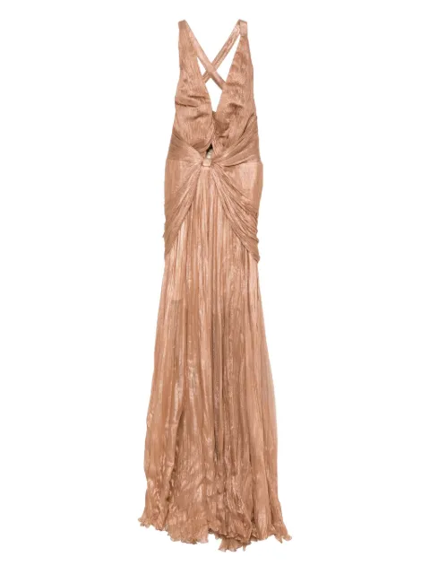 Iris Serban criss-cross dress