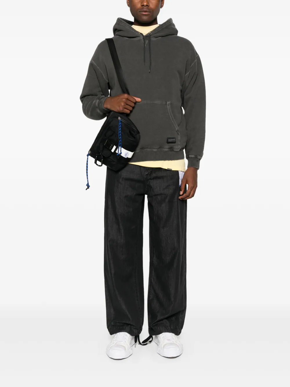 Maison MIHARA YASUHIRO jeans con cordón en el dobladillo | Jeans rectos | Image 2