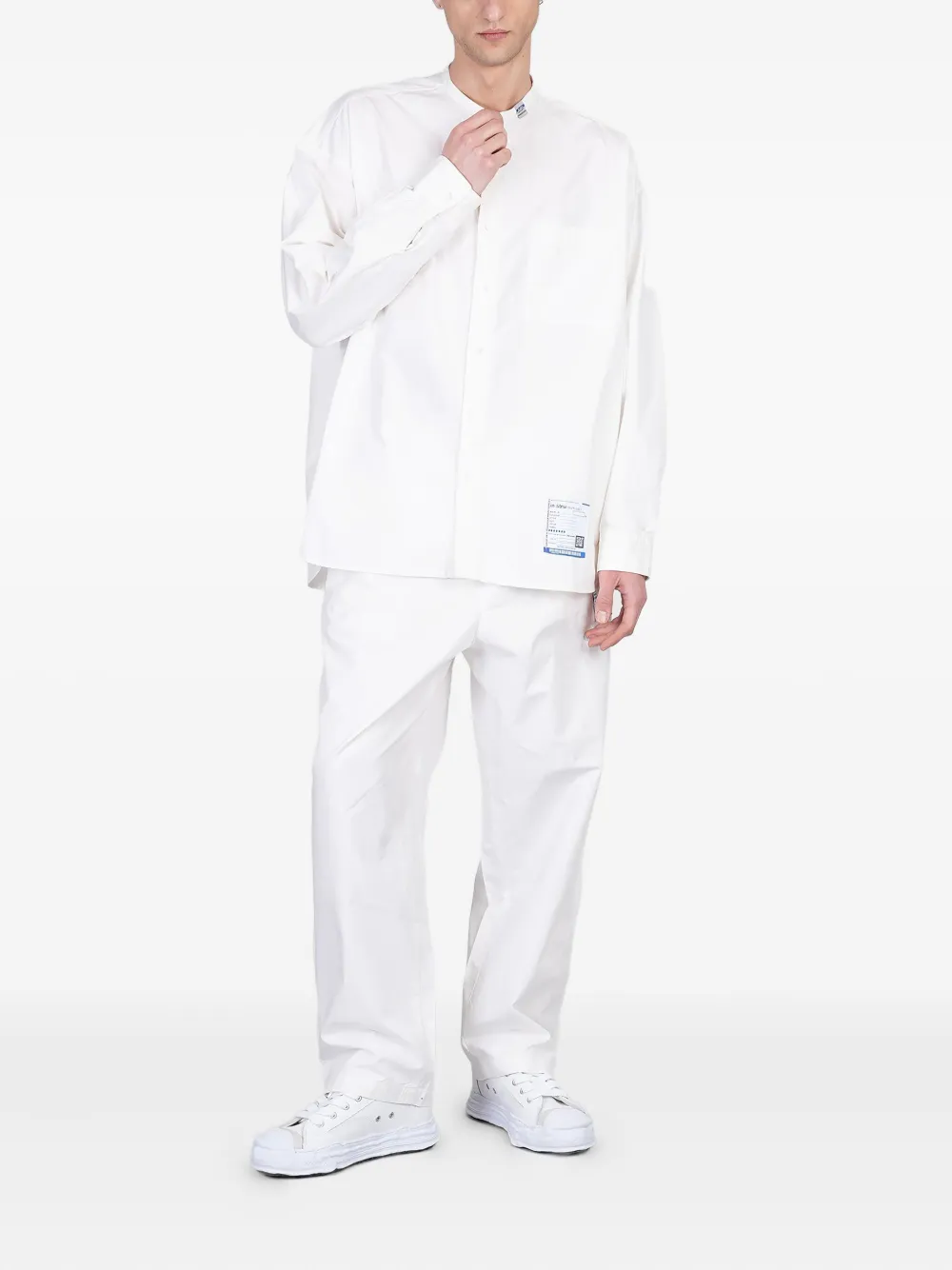 Maison MIHARA YASUHIRO cotton shirt - Wit