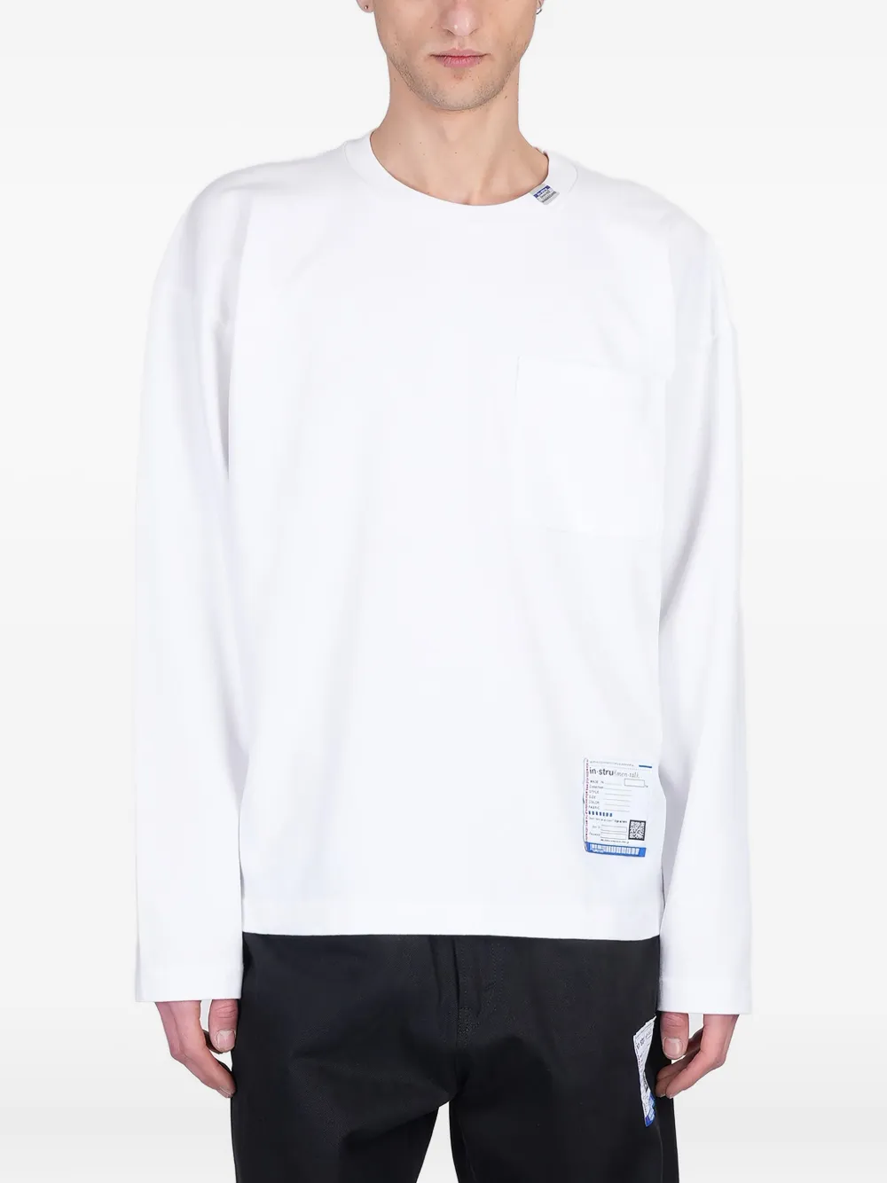 Maison MIHARA YASUHIRO playera de algodón | blanco | Image 1