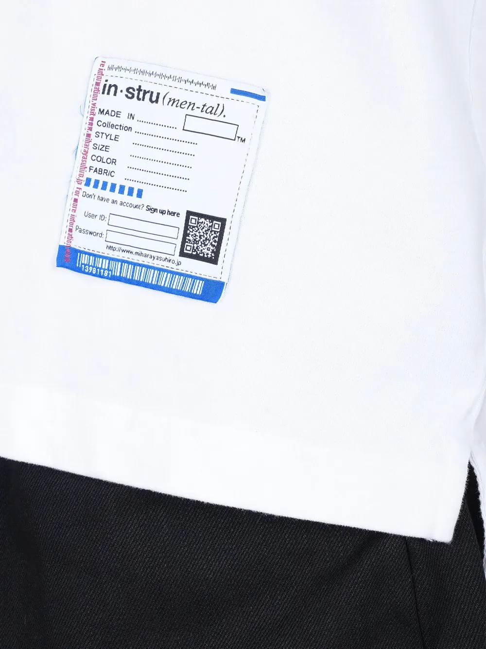 Maison MIHARA YASUHIRO Katoenen T-shirt Wit