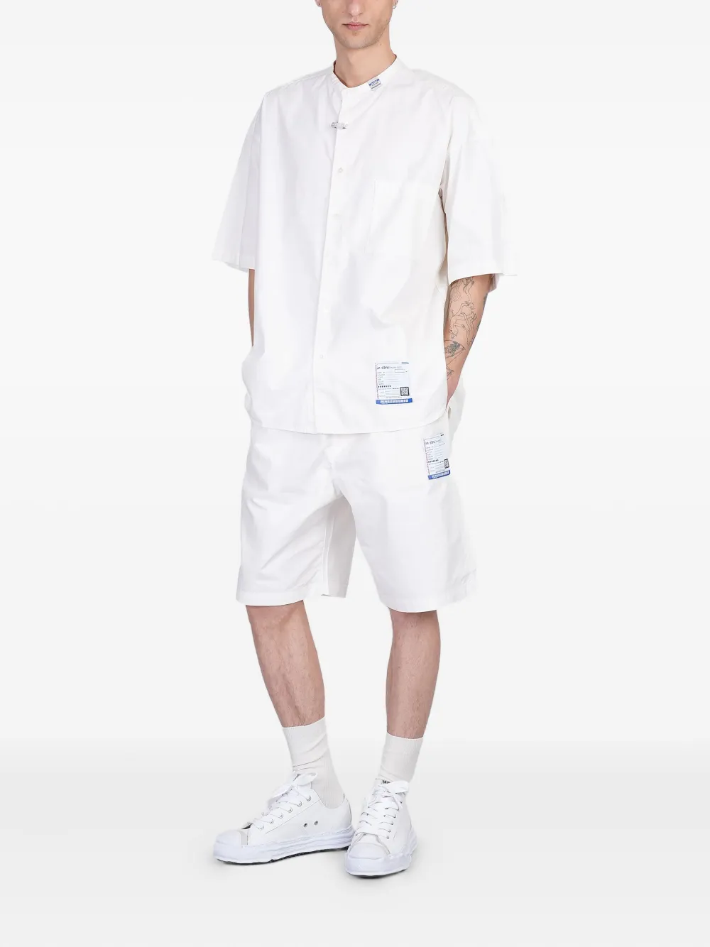 Maison MIHARA YASUHIRO cotton shirt - Wit