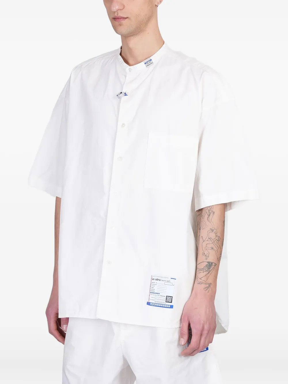 Maison MIHARA YASUHIRO Katoenen overhemd Wit