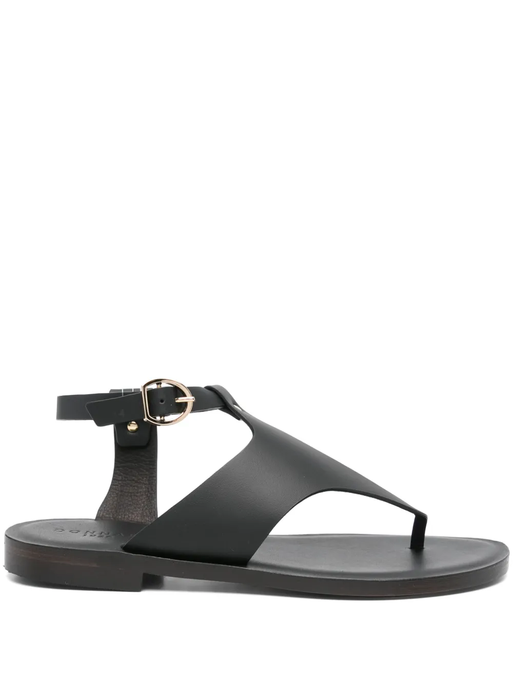 Donnarì leather sandals Black