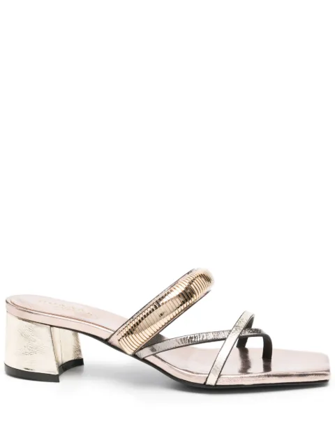 Donnarì metallic mules