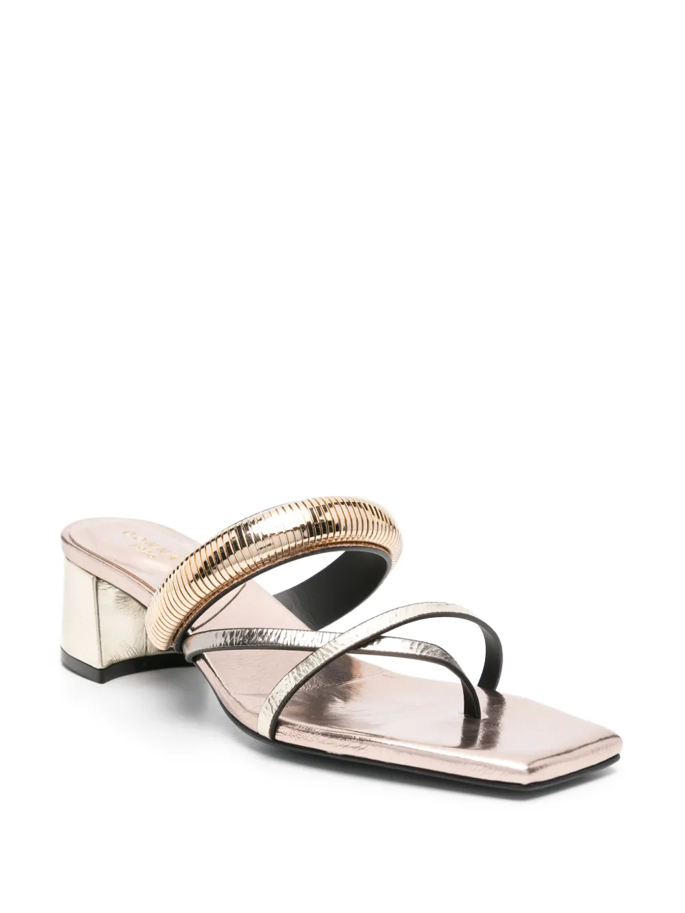 Donnarì metallic mules | Mules con tacón | Image 2