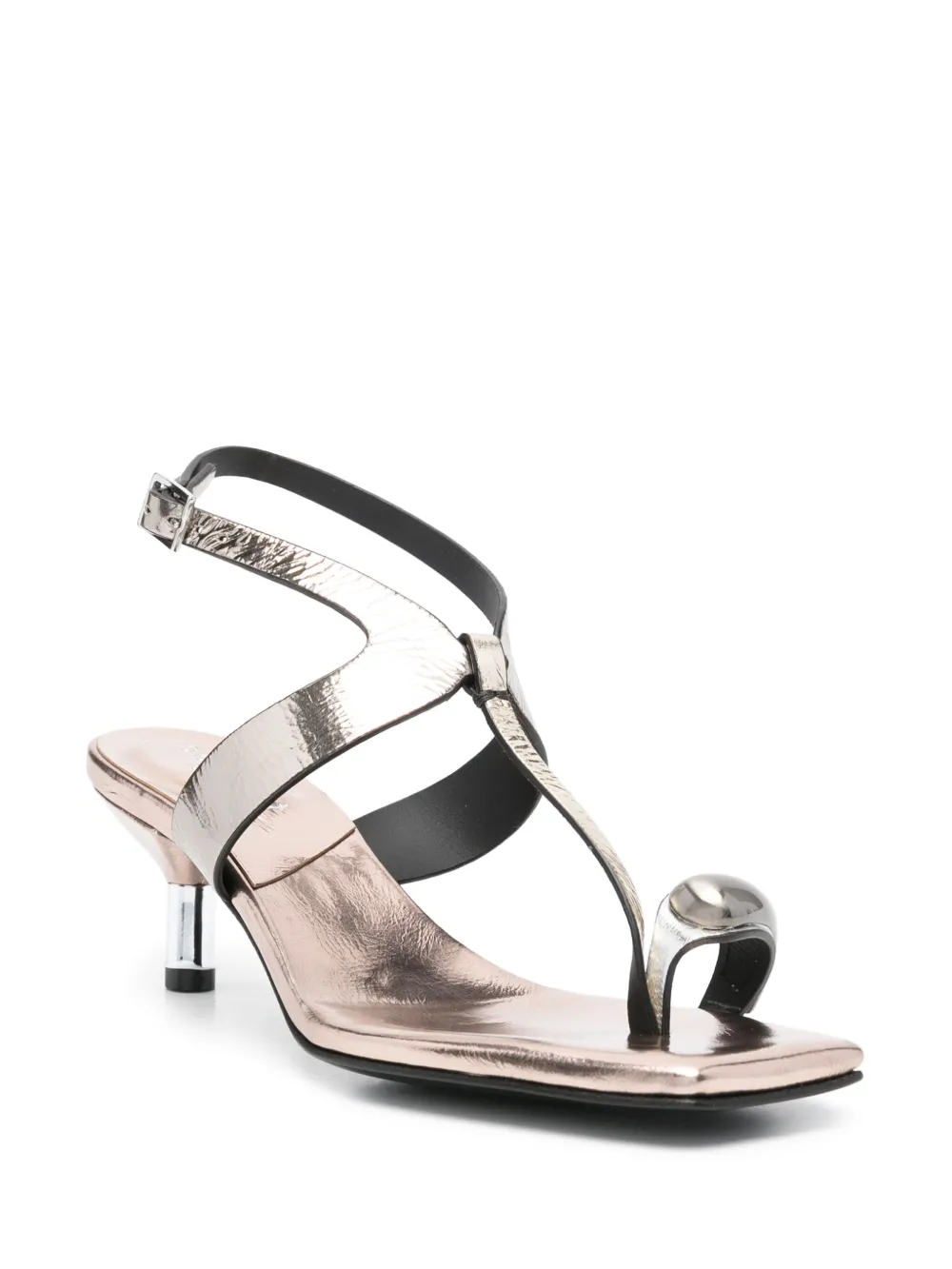 Donnarì metallic sandals | Heeled Sandals | Image 2
