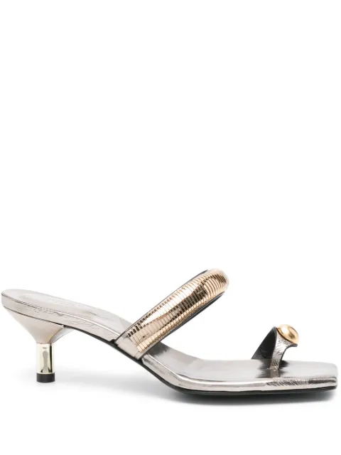 Donnarì 50mm leather mule sandals