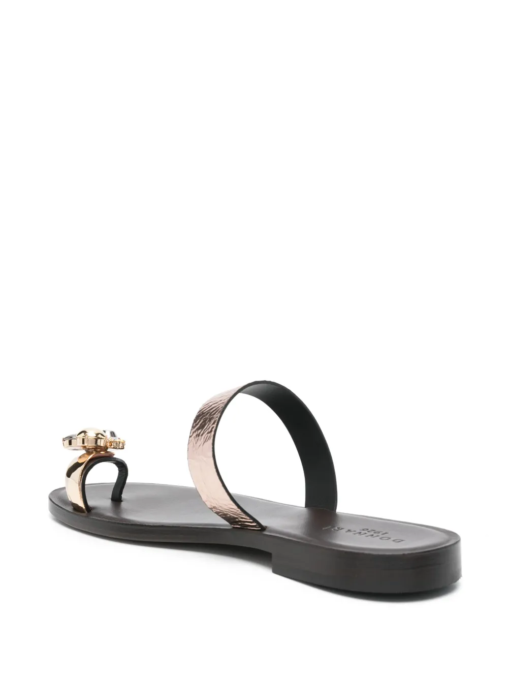Donnarì leather sandals Neutrals