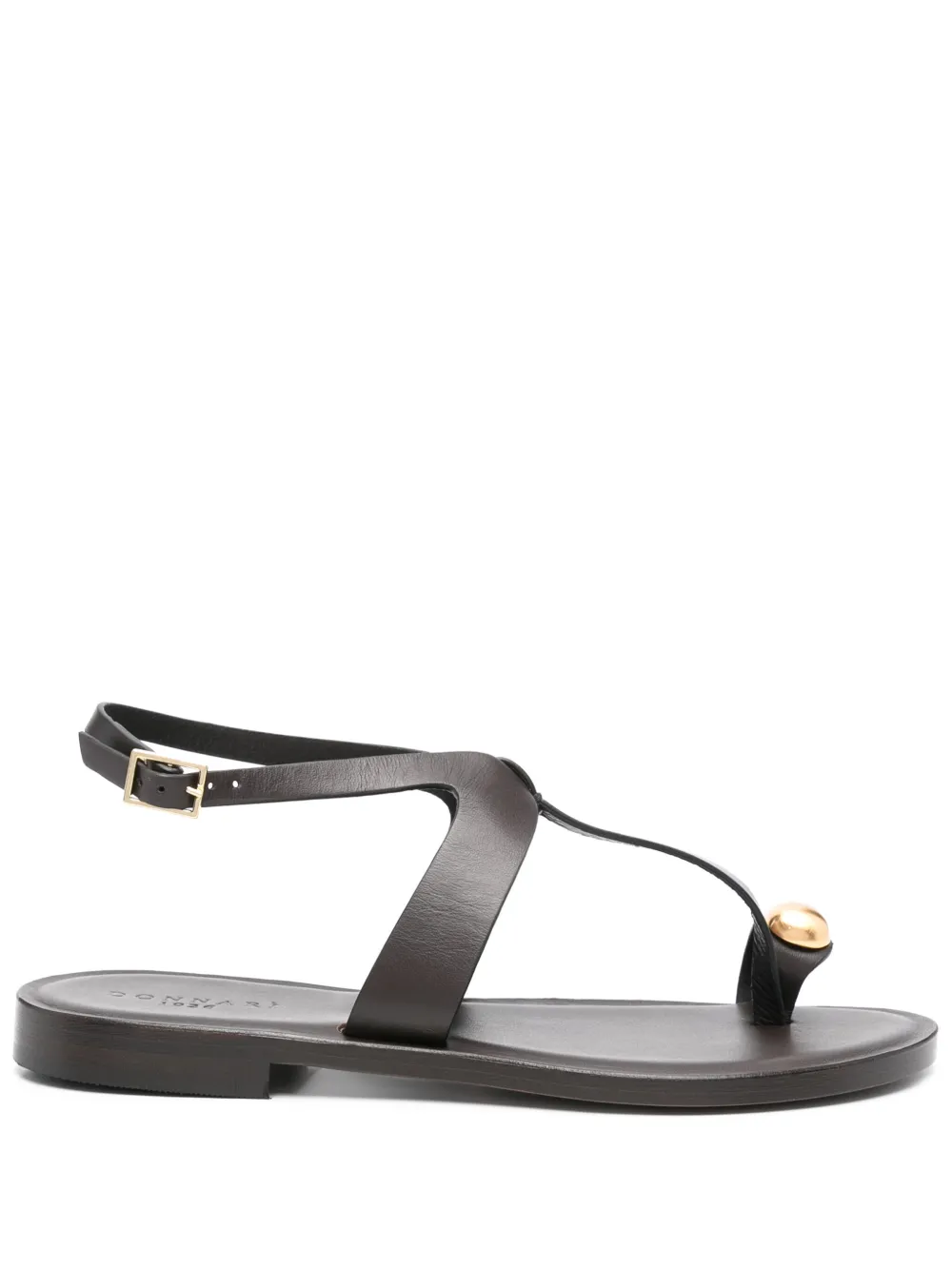 Donnarì leather sandals | Brown | Image 1