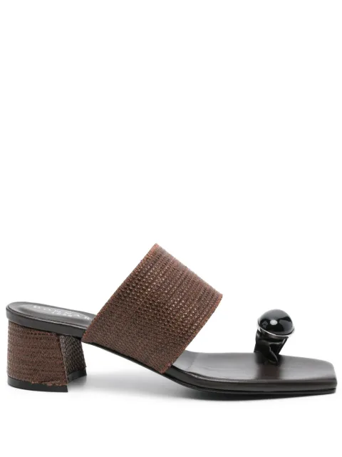 Donnarì leather mules