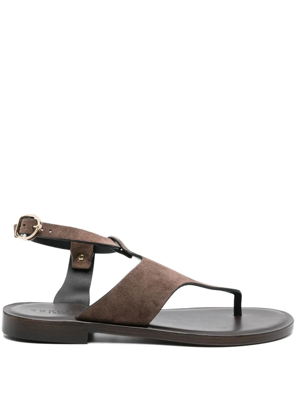 Donnarì suede sandals Brown