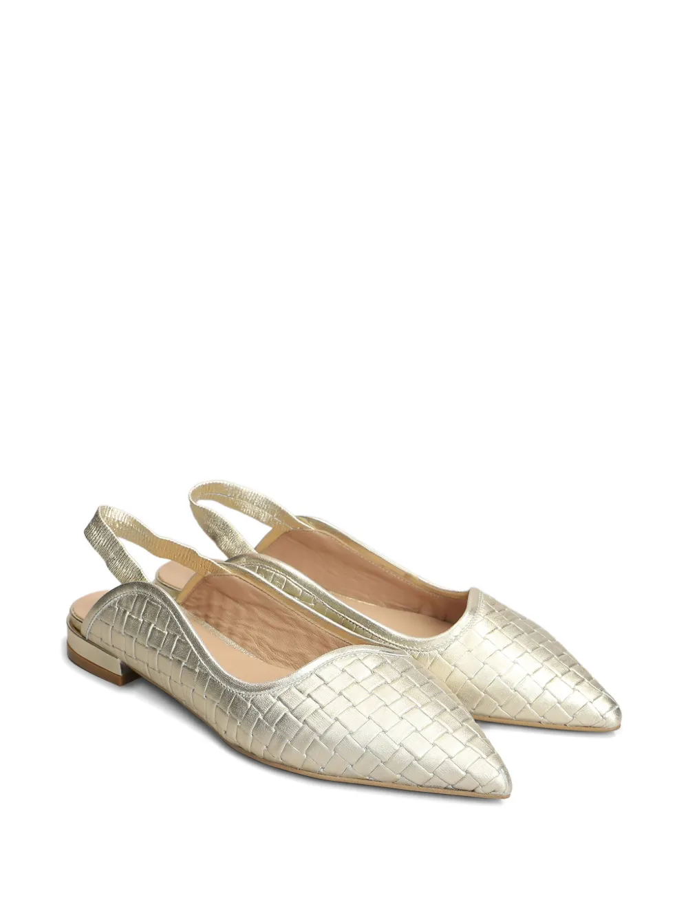 Isabel Ferranti Tanya flat pumps Gold