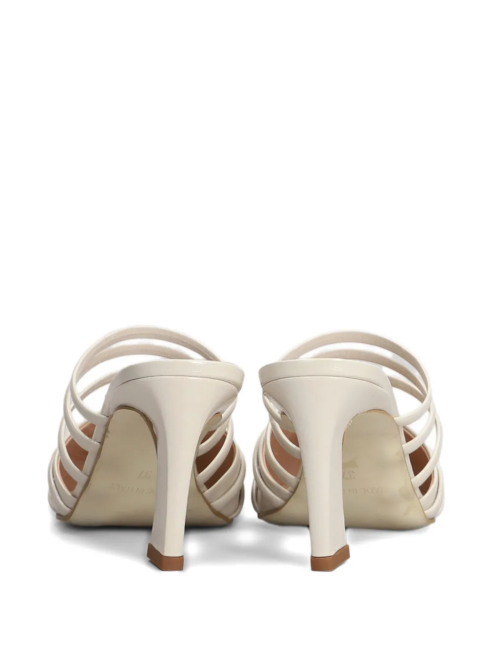 Isabel Ferranti leather mules Neutrals