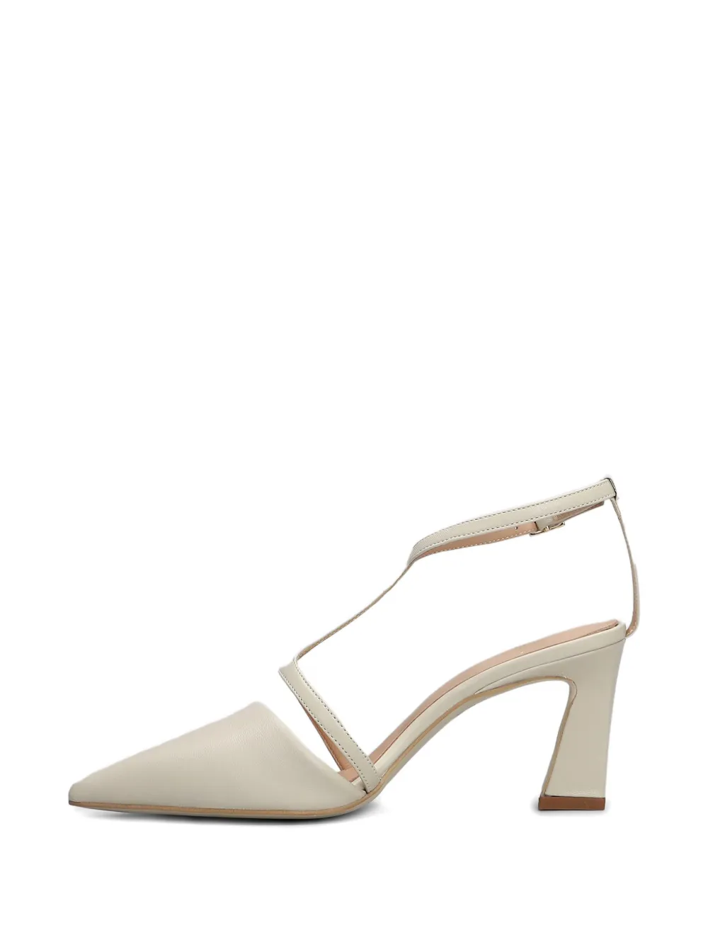 Isabel Ferranti 80mm leather pumps Neutrals