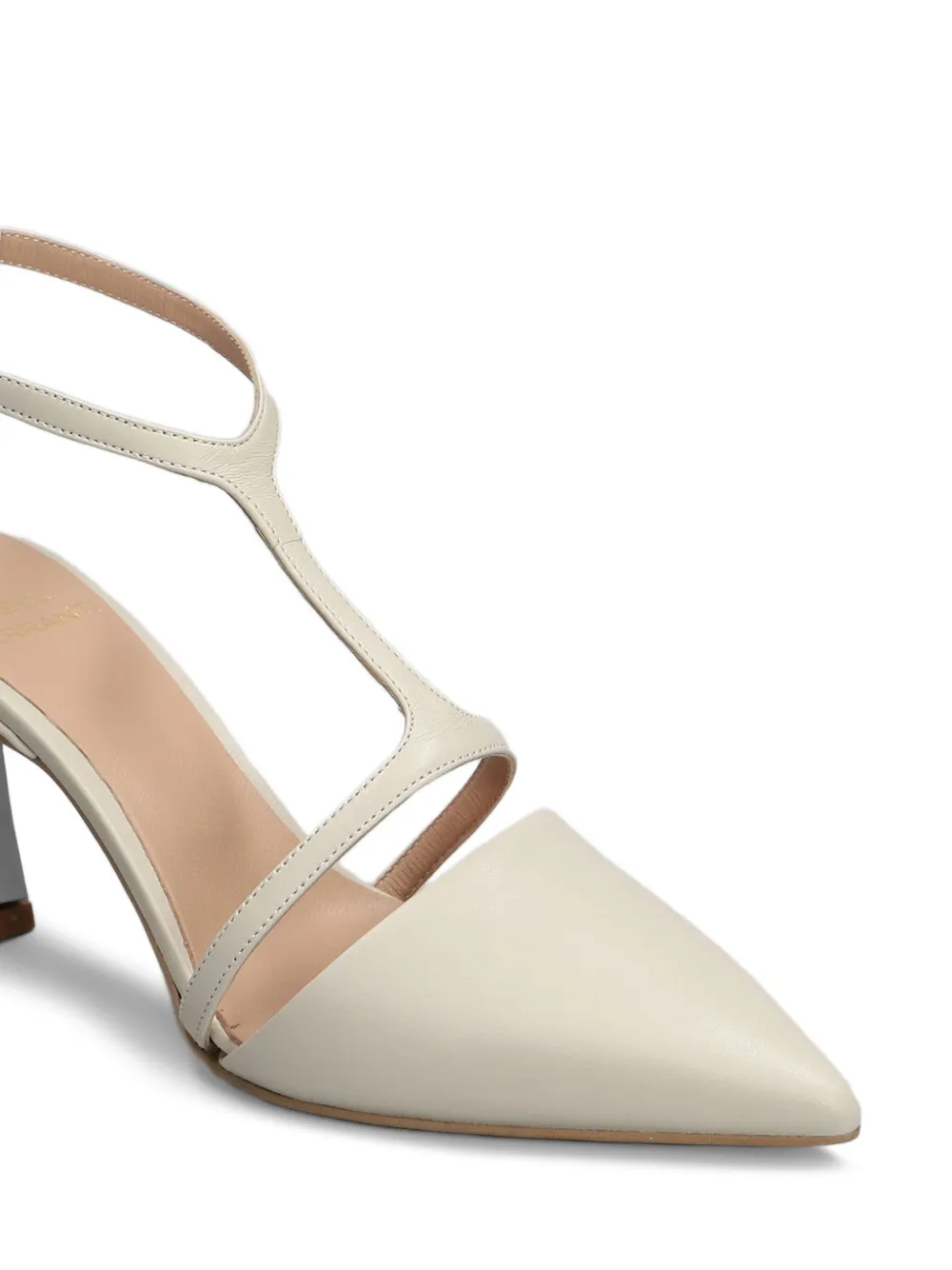 Isabel Ferranti 80mm leather pumps Neutrals