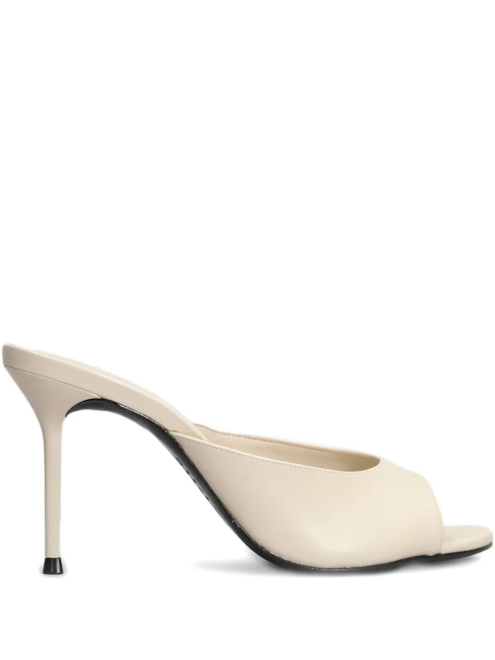 Schutz 90mm leather sandals Neutrals