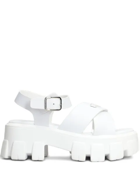 Marc Ellis logo-plaque sandals