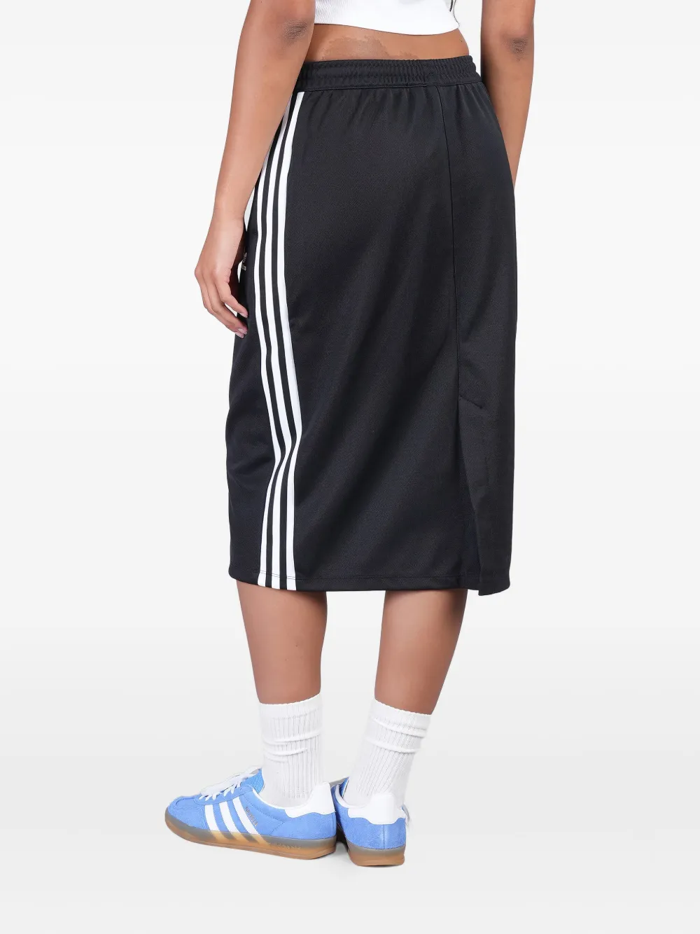 adidas Rok met katoenblend Zwart