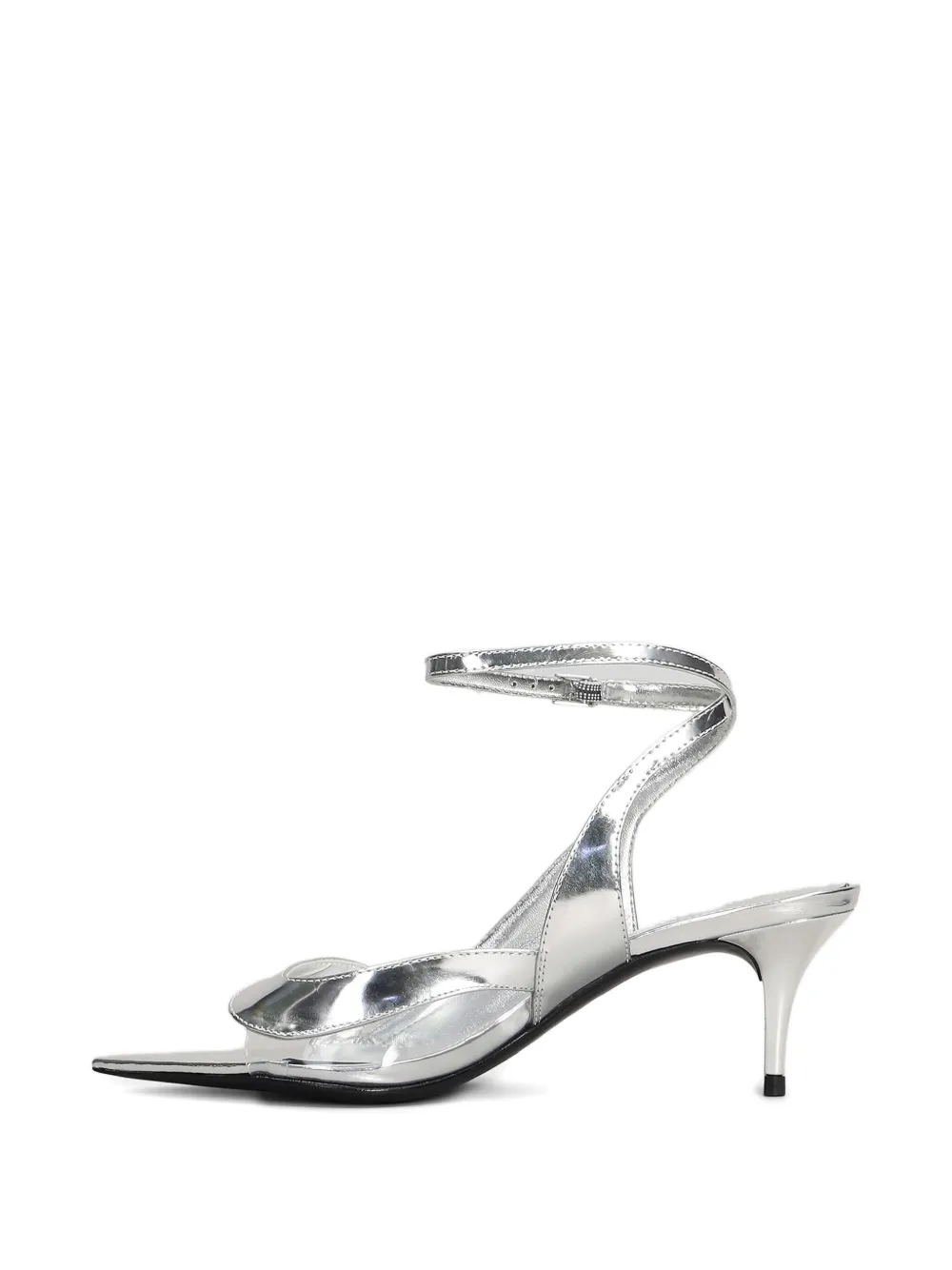Schutz 65mm Ruber sandals Silver