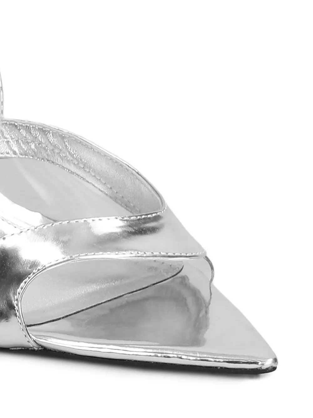 Schutz 65mm Ruber sandals Silver