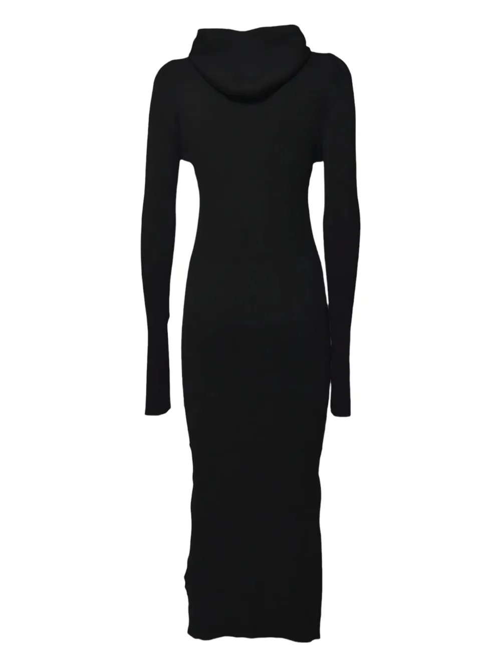 Jil Sander ribbed-knit dress - Zwart
