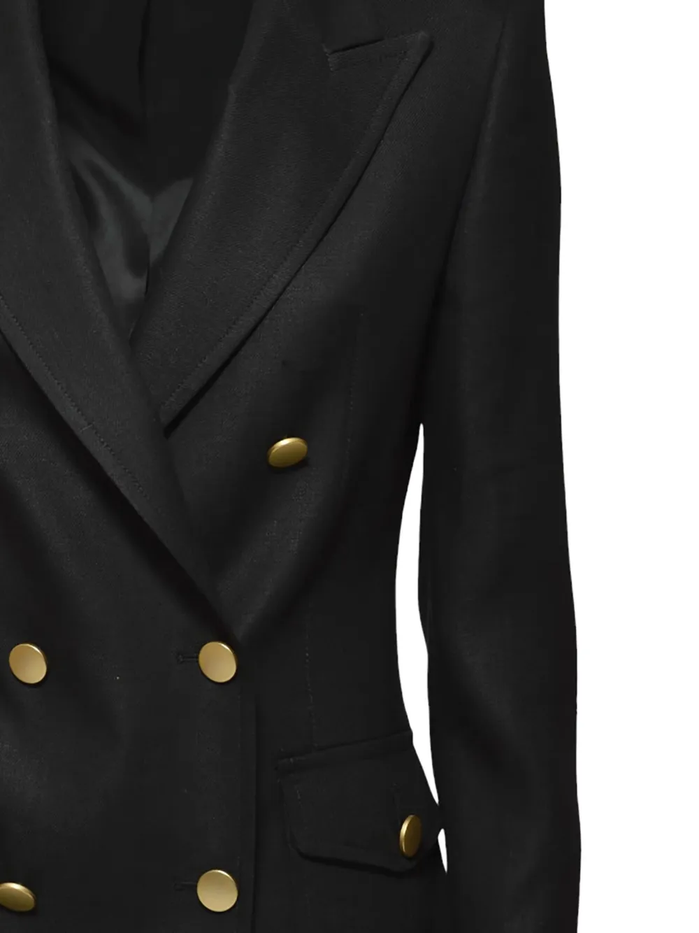 Tagliatore Blazer met dubbele rij knopen Zwart