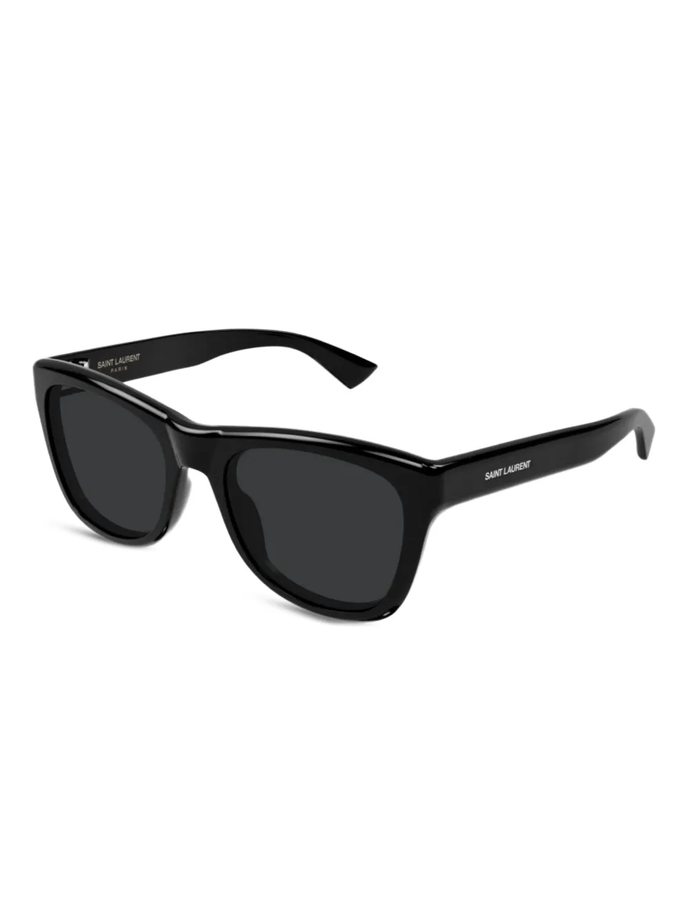 Saint Laurent Eyewear Zonnebril met vierkant montuur Zwart