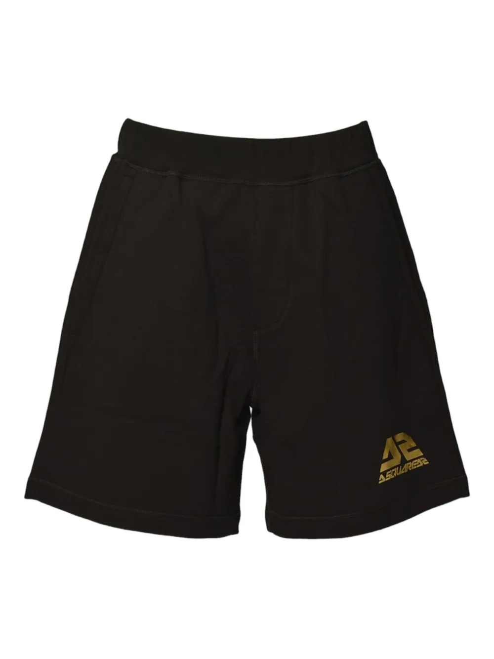 DSQUARED2 logo-motif shorts - ブラック DSQUARED2 logo-motif shorts - ブラック