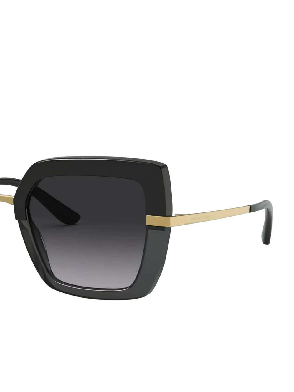Dolce & Gabbana Eyewear square-frame sunglasses - Zwart