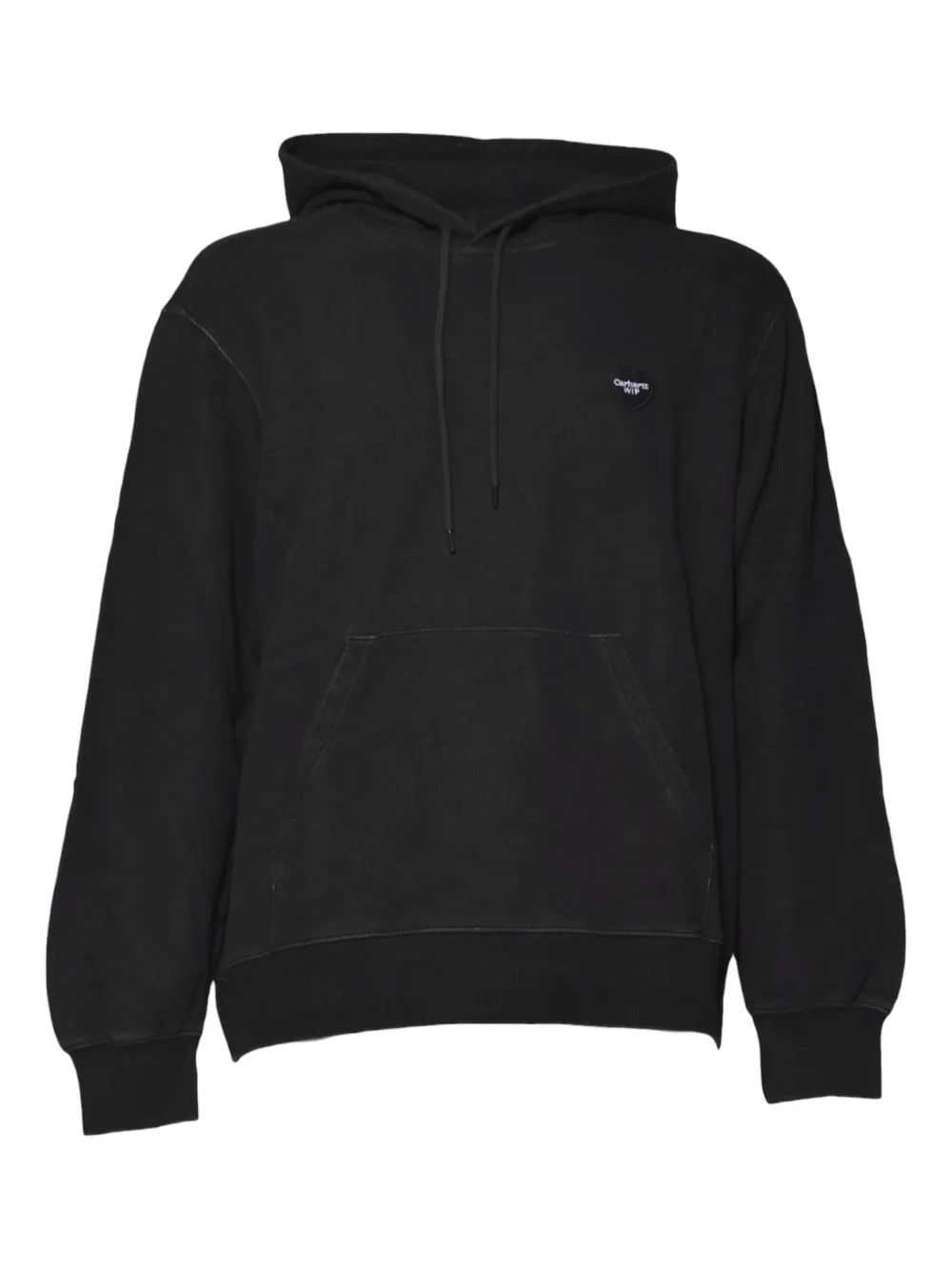 Carhartt WIP logo-embroidered hoodie - ブラック Carhartt WIP logo-embroidered hoodie - ブラック