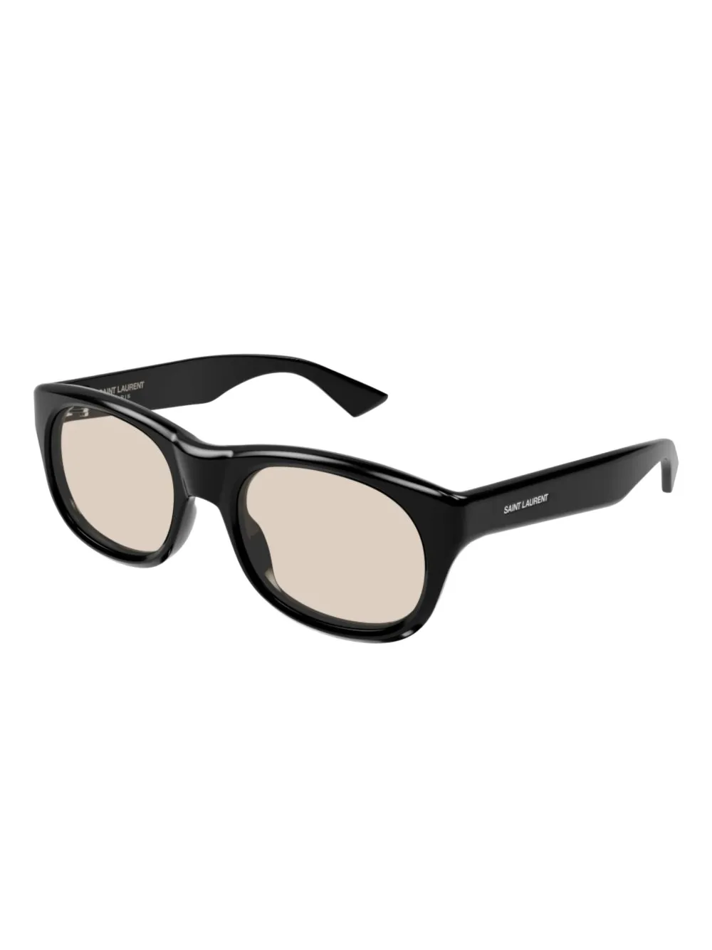 Saint Laurent Eyewear logo-print sunglasses - Zwart