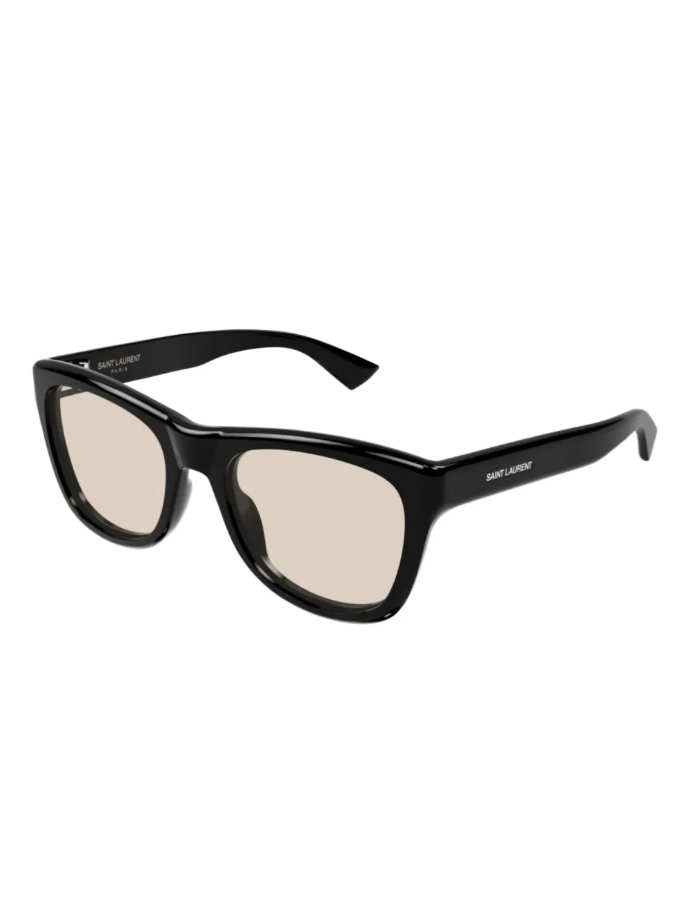 Saint Laurent Eyewear logo-print sunglasses - Zwart