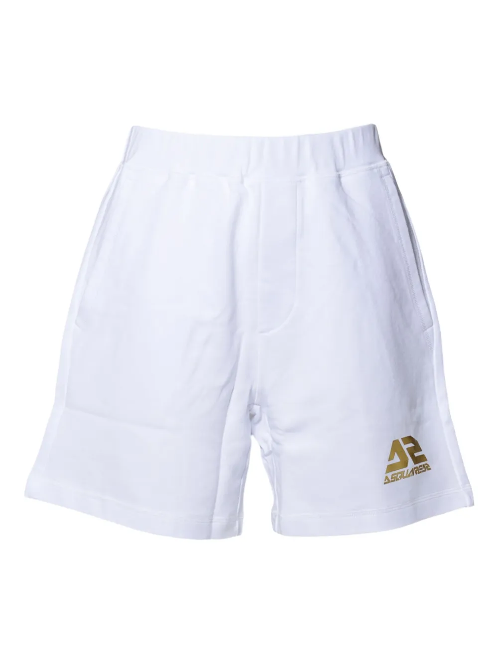 DSQUARED2 logo-motif shorts | White | Image 1