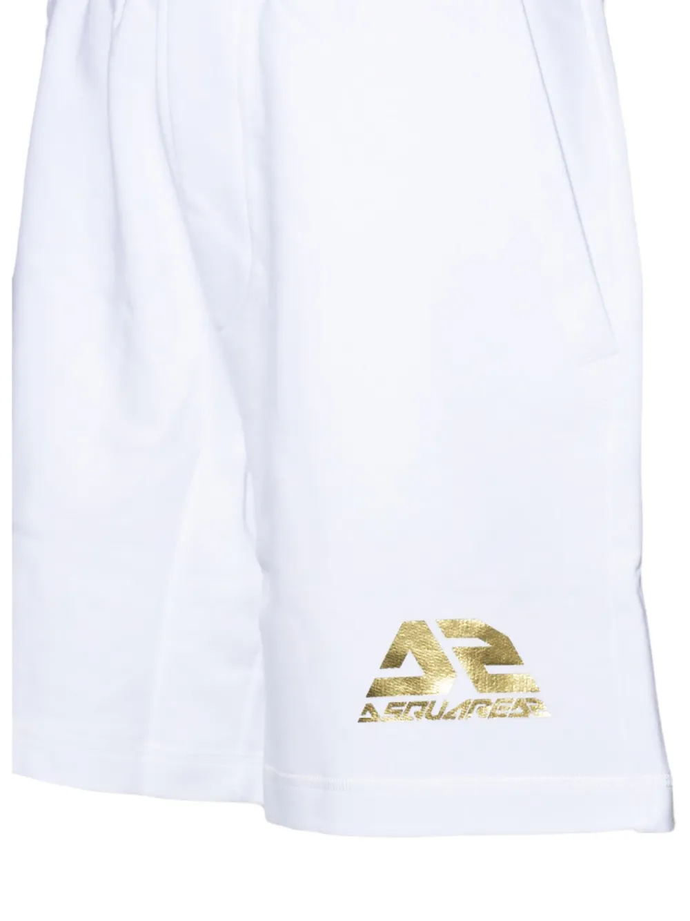 DSQUARED2 Zwembroek met logoprint Wit