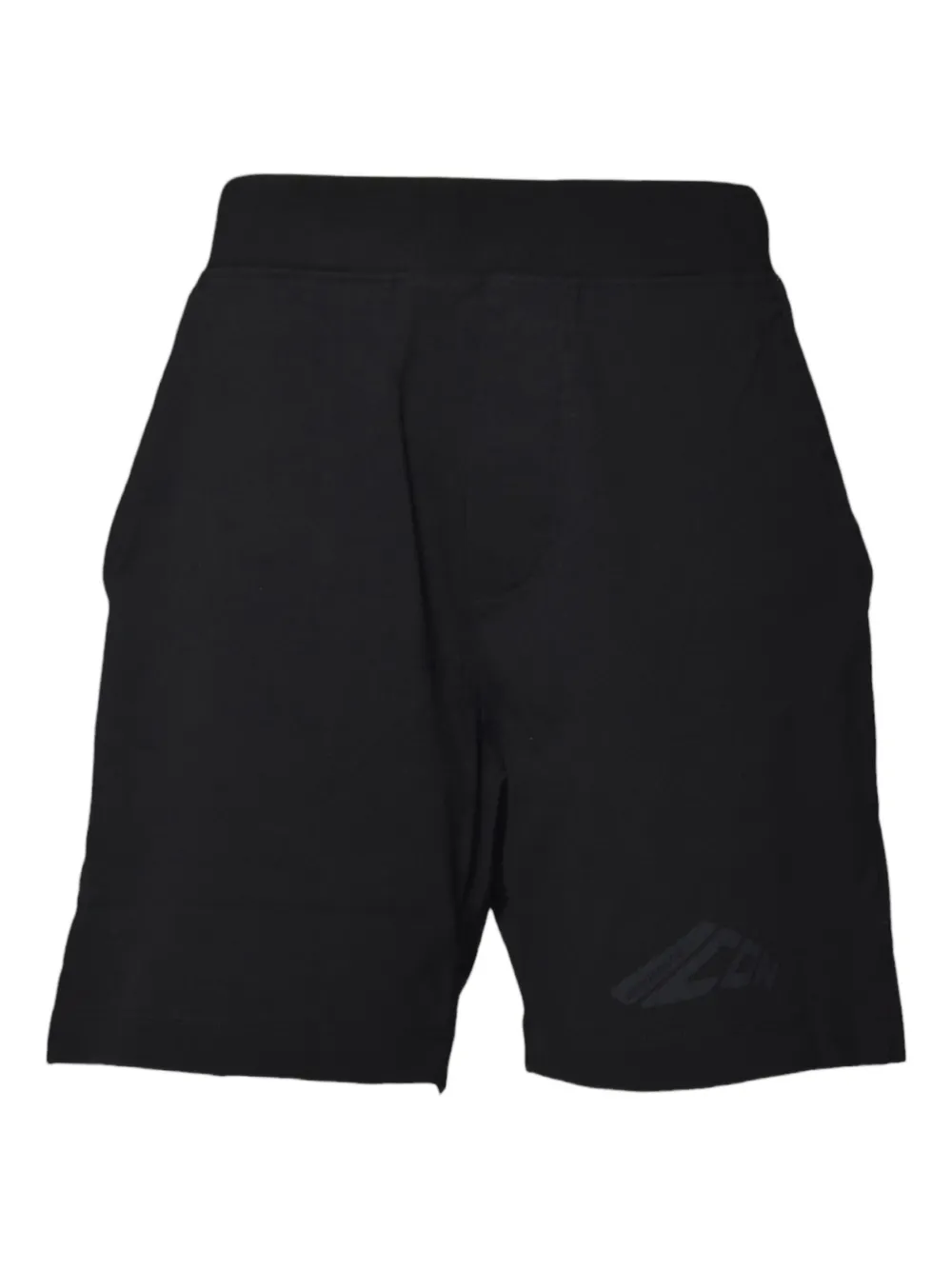 DSQUARED2 logo-motif shorts | Black | Image 1