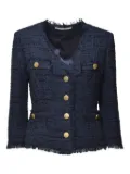 Tagliatore tweed jacket - Blue