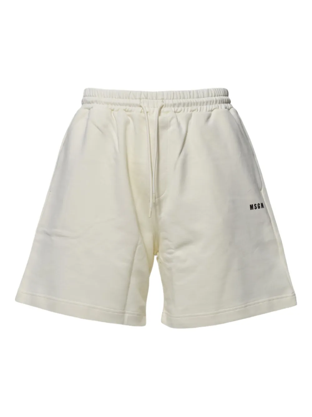 MSGM cotton track shorts | White | Image 1