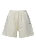 MSGM cotton track shorts - White