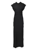 MSGM stretch-cotton maxi dress - Black