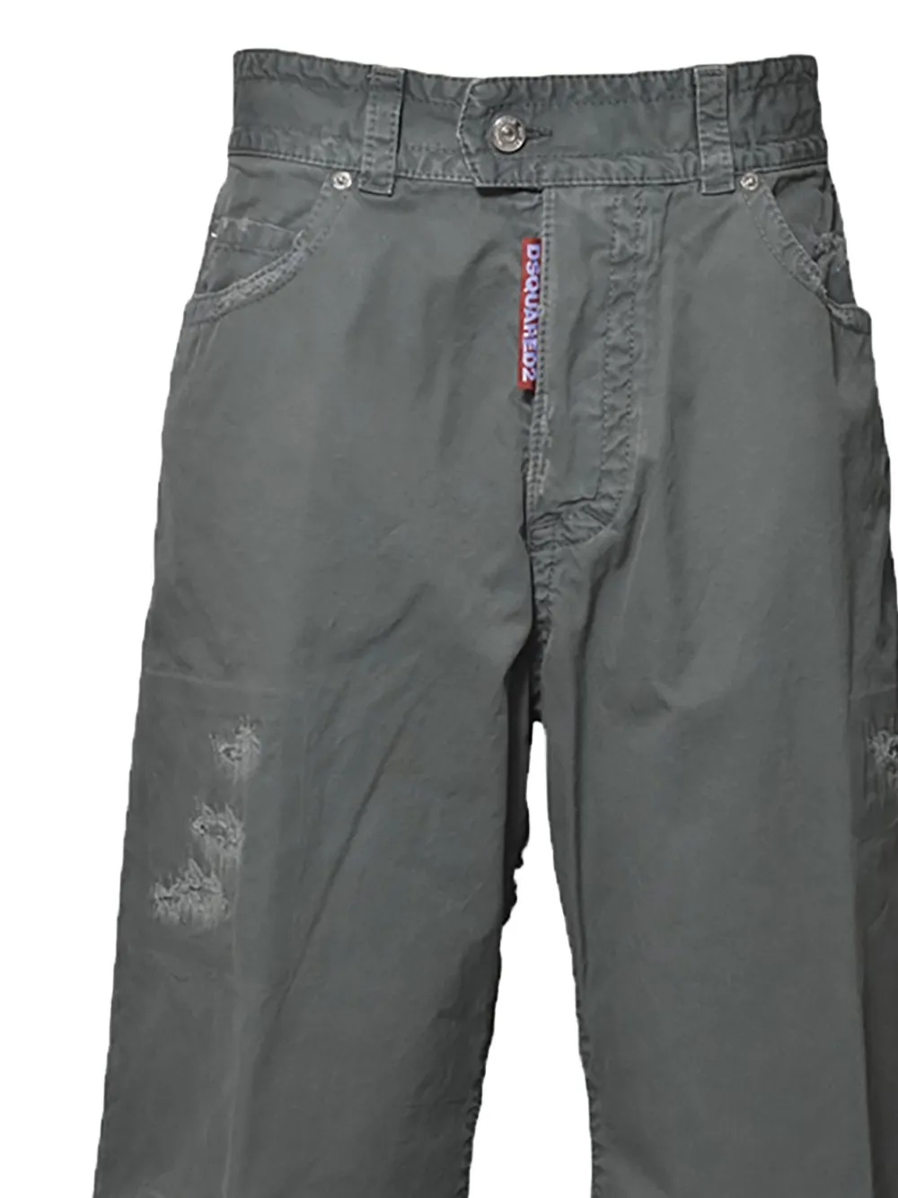 DSQUARED2 Gerafelde jeans Grijs