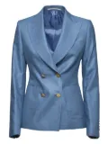 Tagliatore double-breasted tailored blazer - Blue