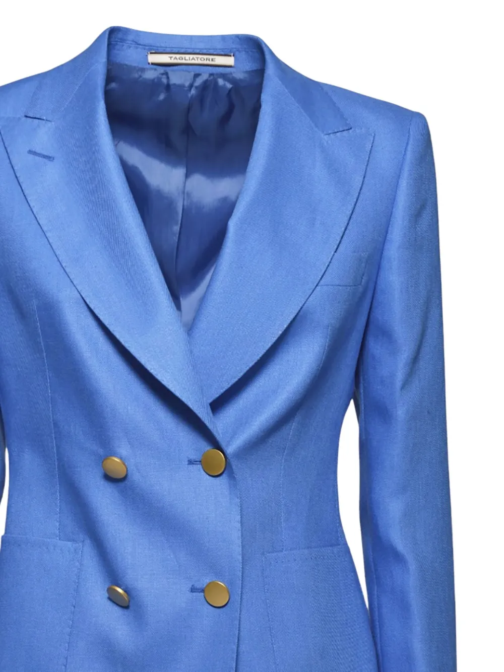 Tagliatore Blazer met dubbele rij knopen Blauw