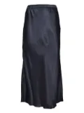 ASPESI satin midi skirt - Blue