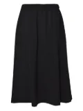 ASPESI elasticated-waist midi skirt - Black