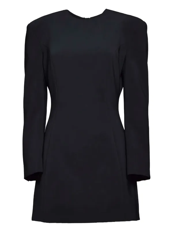 black halo hadley mini dress Midi Dress Halo White Dress Victoria Beckham Wool-blend Crepe Dress EMBROIDERY The Power Diva Halter Primavera 4527 size 4 Collection:Flor De Paradiso