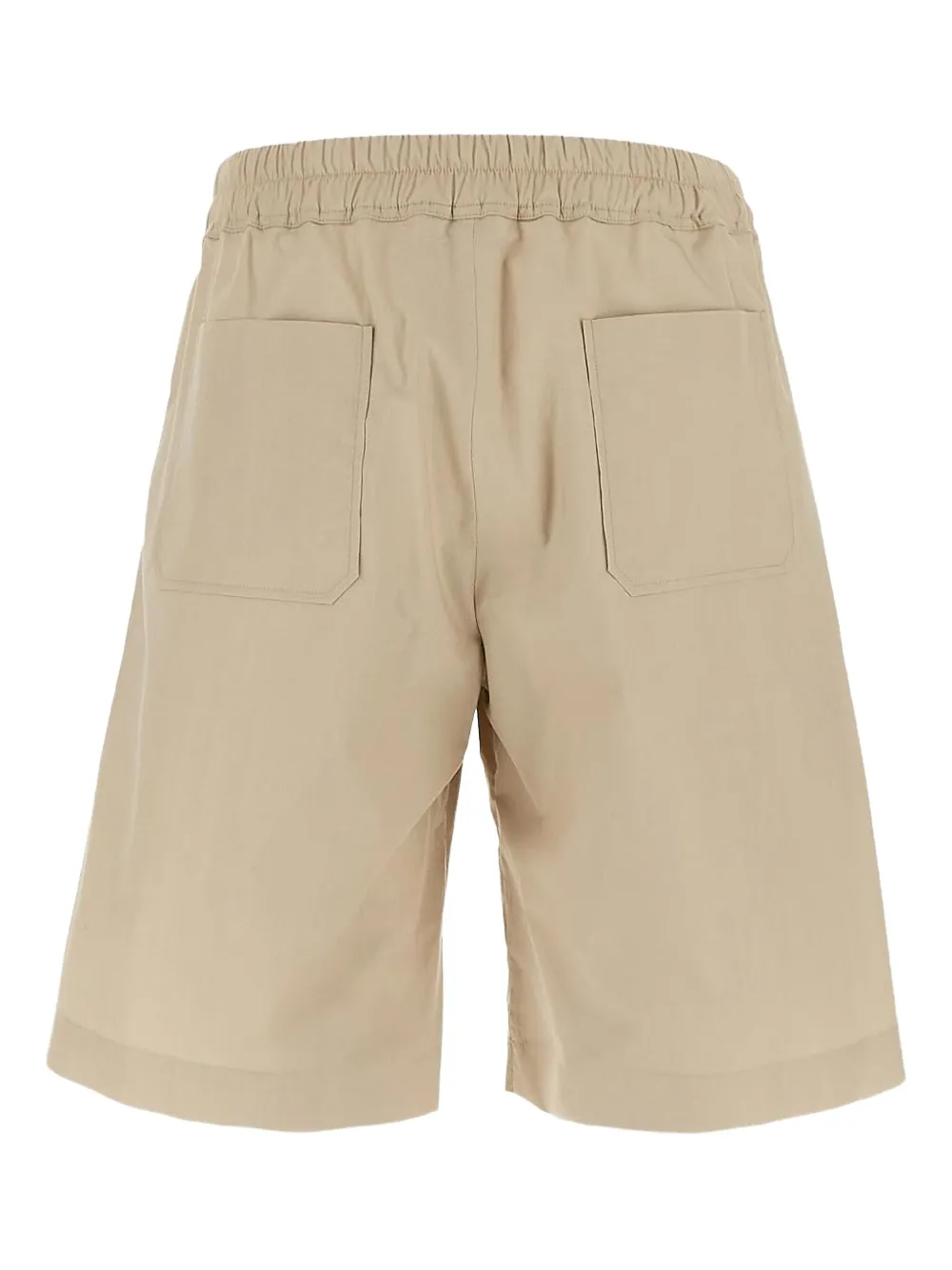 Taion Shorts van scheerwol - Beige