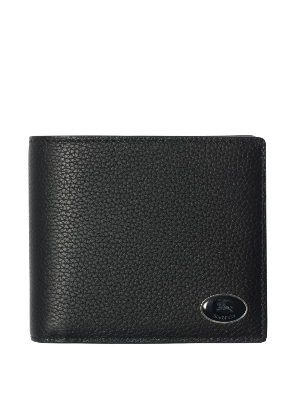 Burberry grained leather bifold wallet | Black | Image 1
